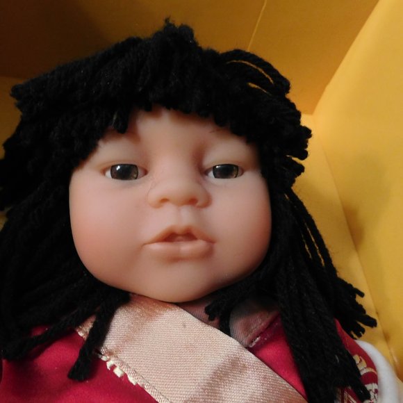 Anne Geddes The Baby Doll Collection Asian Chinese Oni Doll - Picture 3 of 10